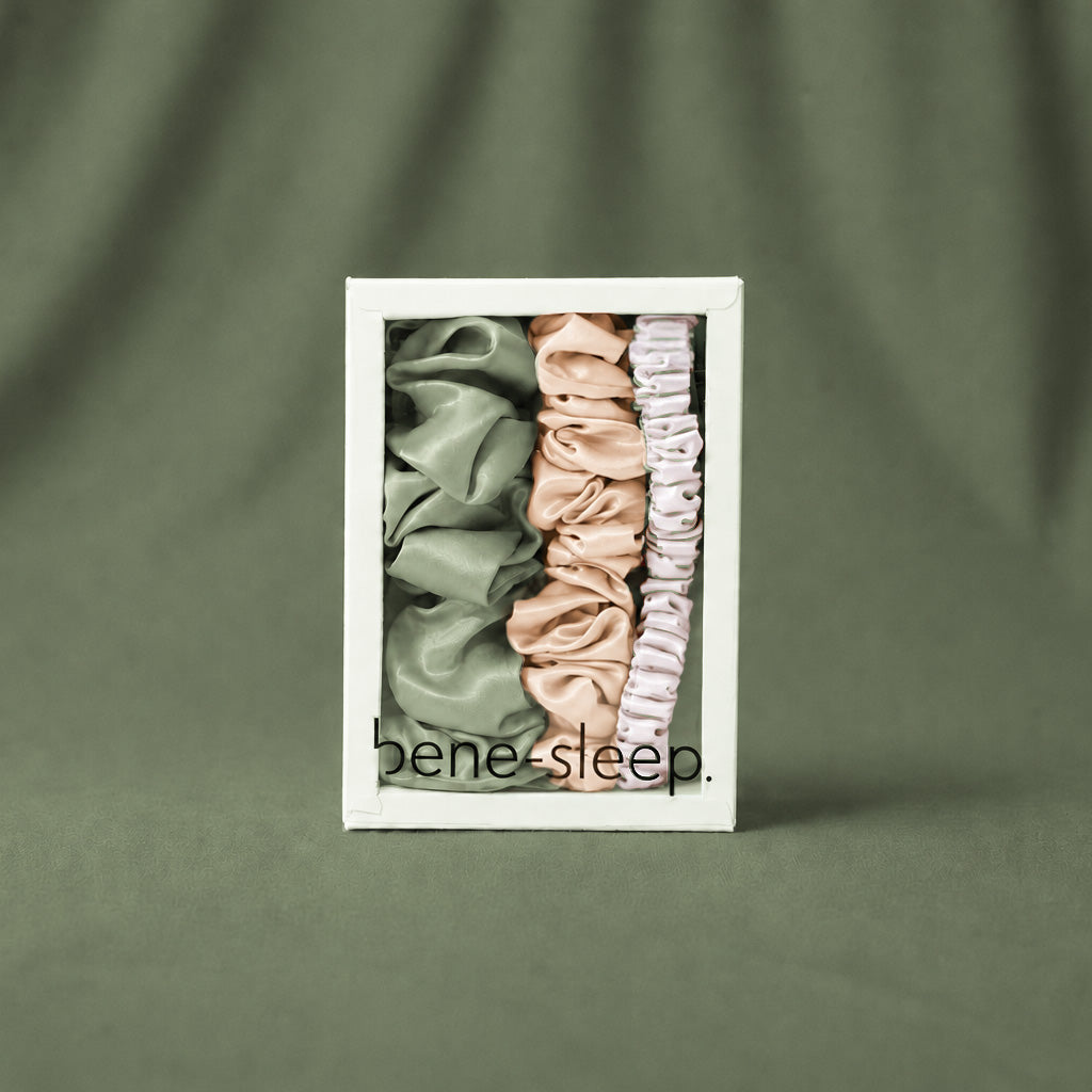 Seidenscrunchies 3er-Set