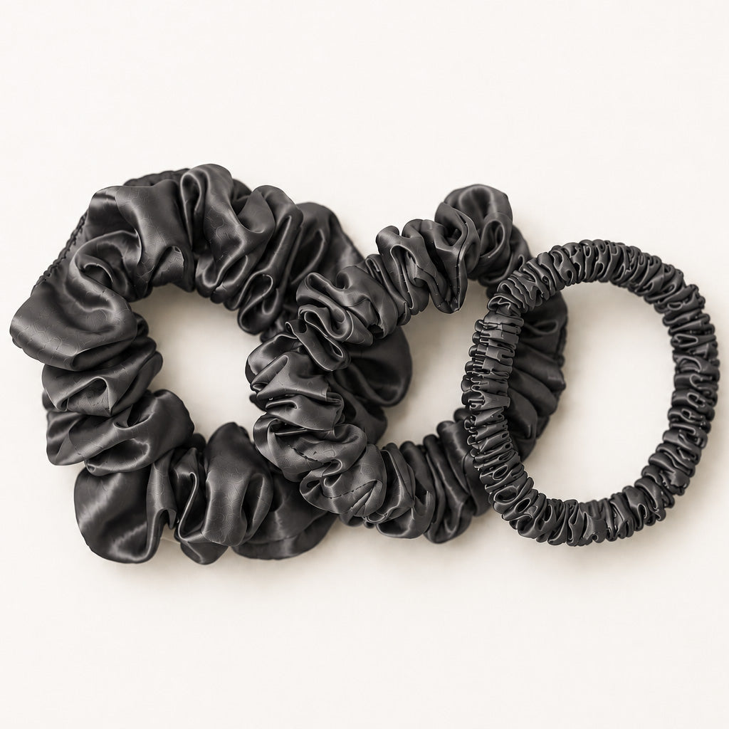 Seidenscrunchies 3er-Set