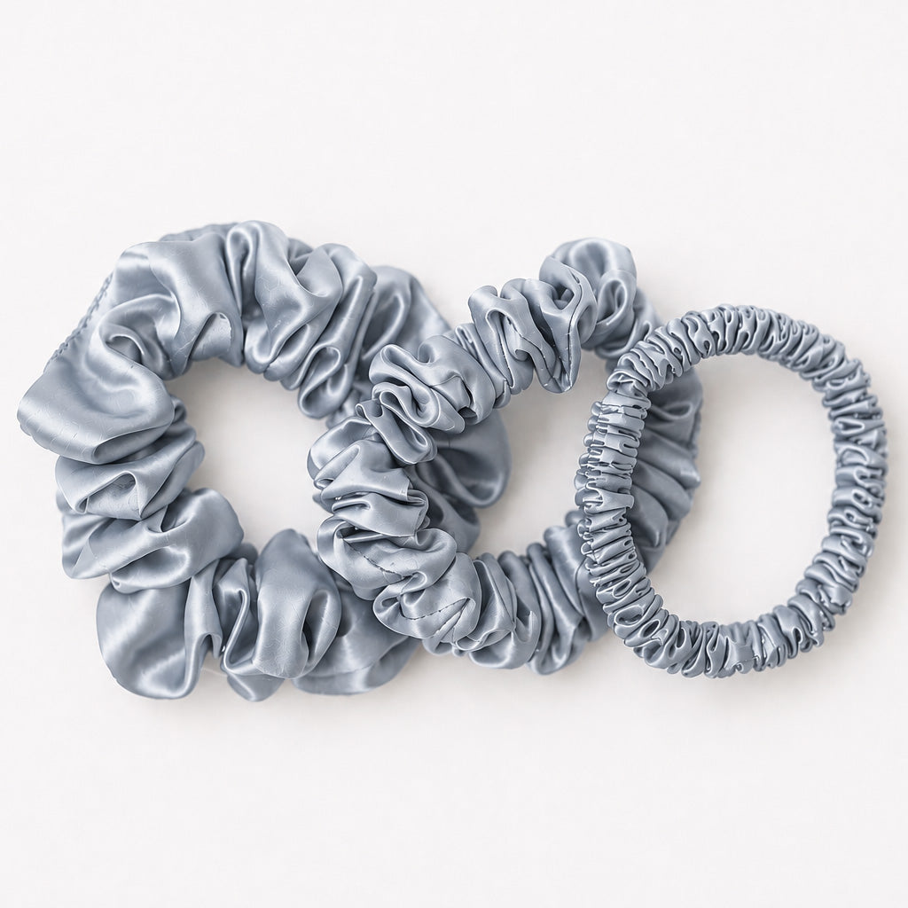 Seidenscrunchies 3er-Set