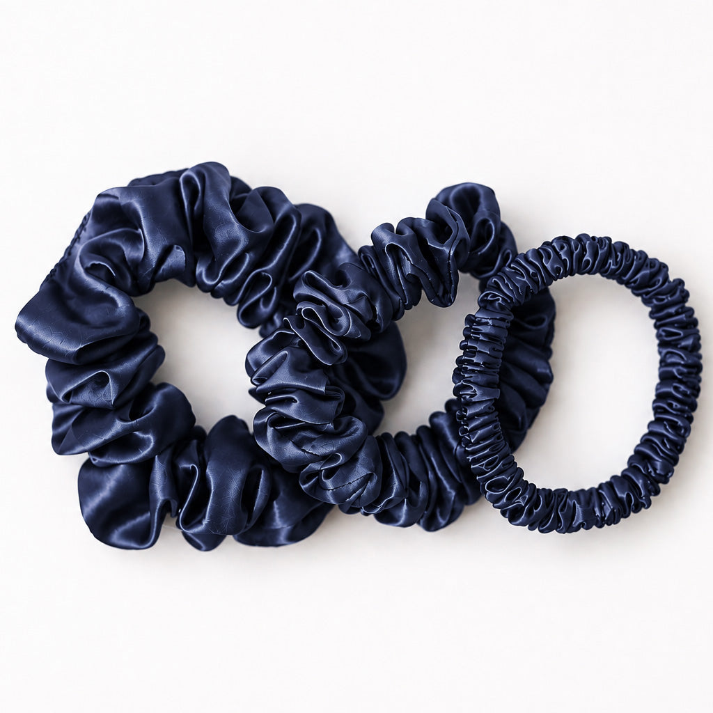 Seidenscrunchies 3er-Set