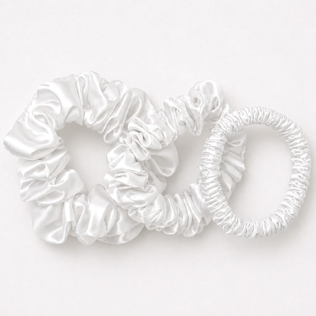 Seidenscrunchies 3er-Set